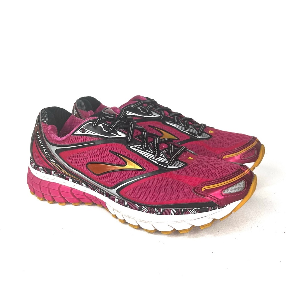 Brooks Ghost 7 Running Shoes, Pink, Size 6.5